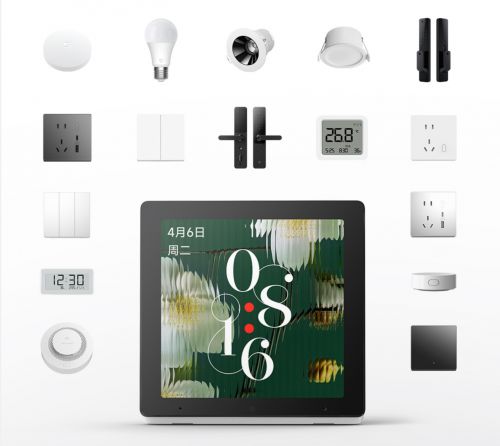 头联动与小米 Mesh20 网关一屏搞定全屋控制PG电子麻将胡了试玩小米智能中控屏开售：支持摄像(图2)