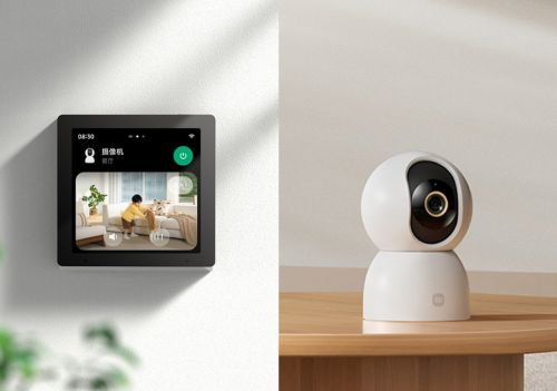 头联动与小米 Mesh20 网关一屏搞定全屋控制PG电子麻将胡了试玩小米智能中控屏开售：支持摄像(图6)